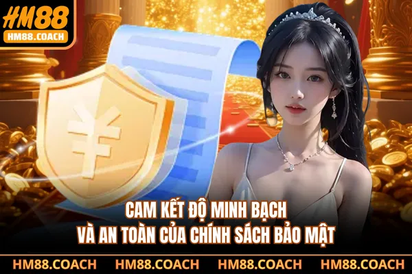 Cam kết độ minh bạch và an toàn của chính sách bảo mật