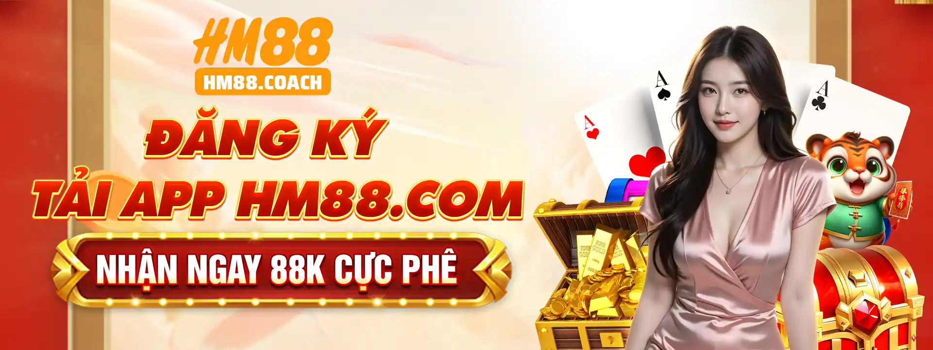 Đăng ký tải app hm88.com nhận ngay 88k cực phê