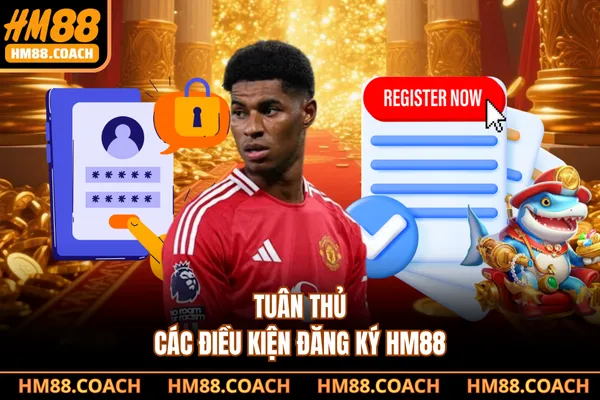 Tuân thủ các điều kiện đăng ký HM88 Tuân thủ các điều kiện đăng ký HM88